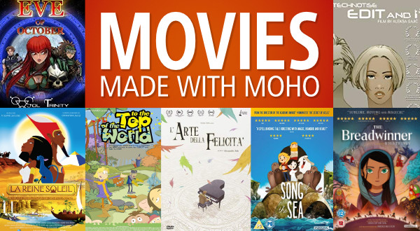 Movies made with Moho