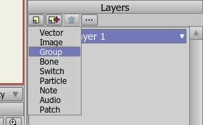 Create a new group layer