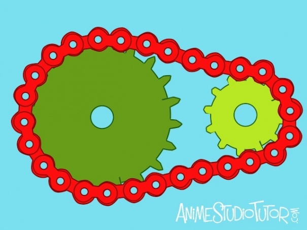 Cogs and Chain Animated