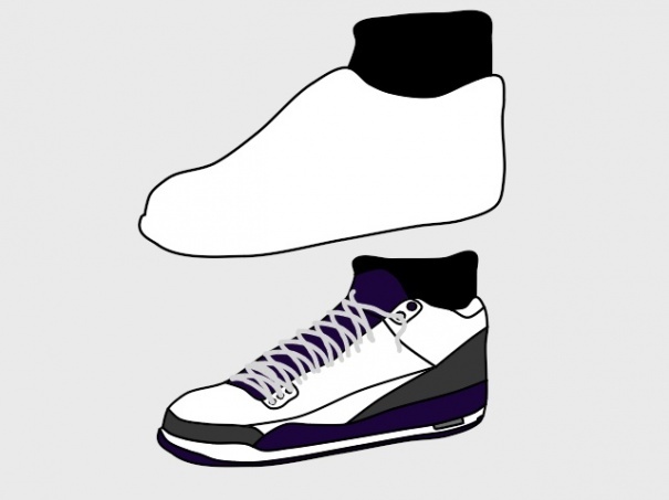 Shoe Template w Justos