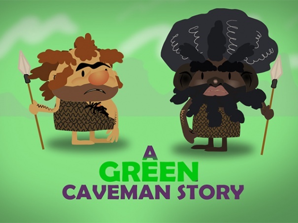 A Green Caveman Story plus Bloopers