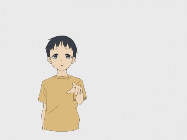 Boy Pointing Point Animation