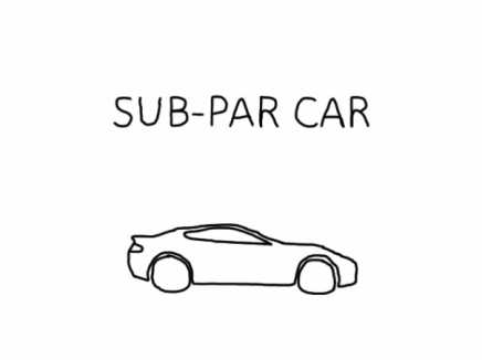 Sub Par Car