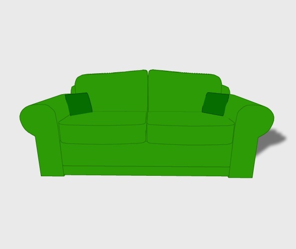 3D Sofa Preview 1