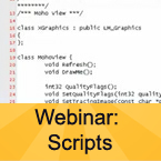 Webinar: Scripts