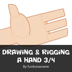 Drawing & Rigging A Hand Part 3