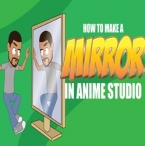 How to create a mirror in Anime Studio