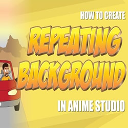 Forward Scrolling Background in Anime Studio