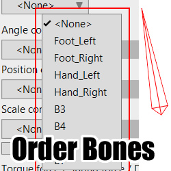 Order Bone Lists for Moho Pro 12