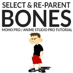 Select and Re-Parent Bones in Moho
