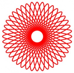 Spirograph Patterns in Moho