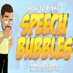 How to make speech or talk bubbles