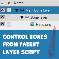 Control Bones from parent layer