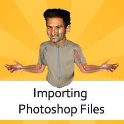 Import Photoshop Files